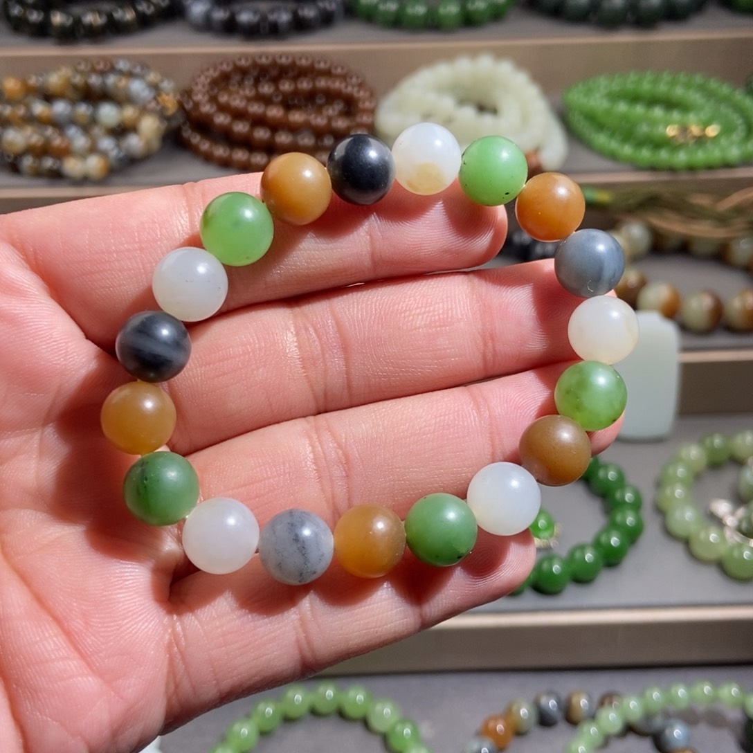 和田玉手链未镶嵌