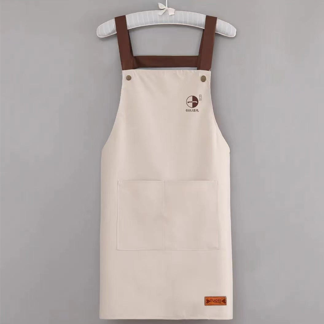 苏一堂围裙放水PVC厨房多功能