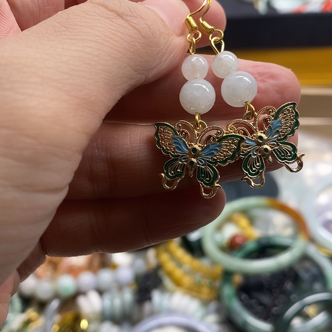 翡翠散珠缅甸翡翠A货