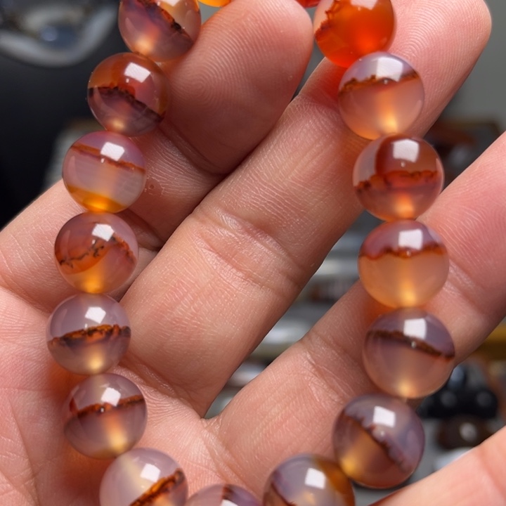 玛瑙/玉髓手串未镶嵌