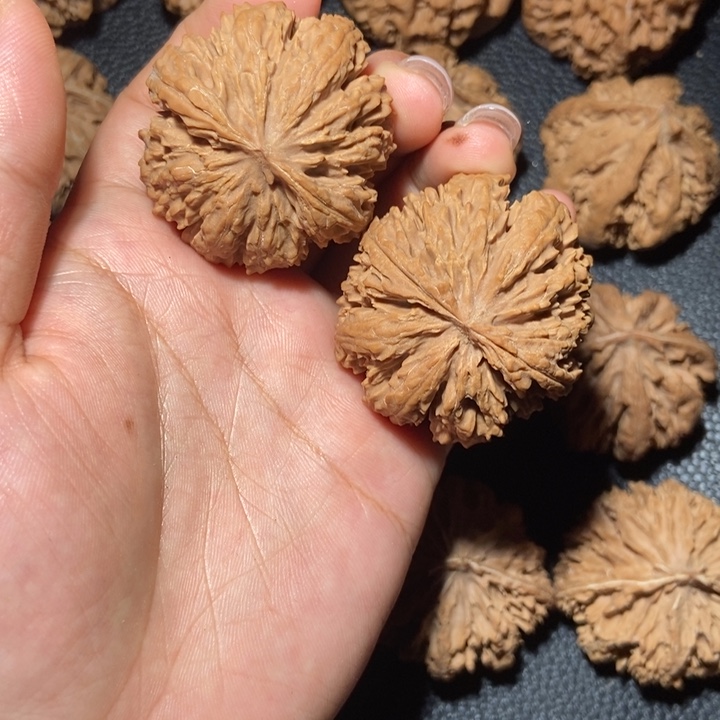 泰***金把件文玩核桃秦岭野生文玩核桃