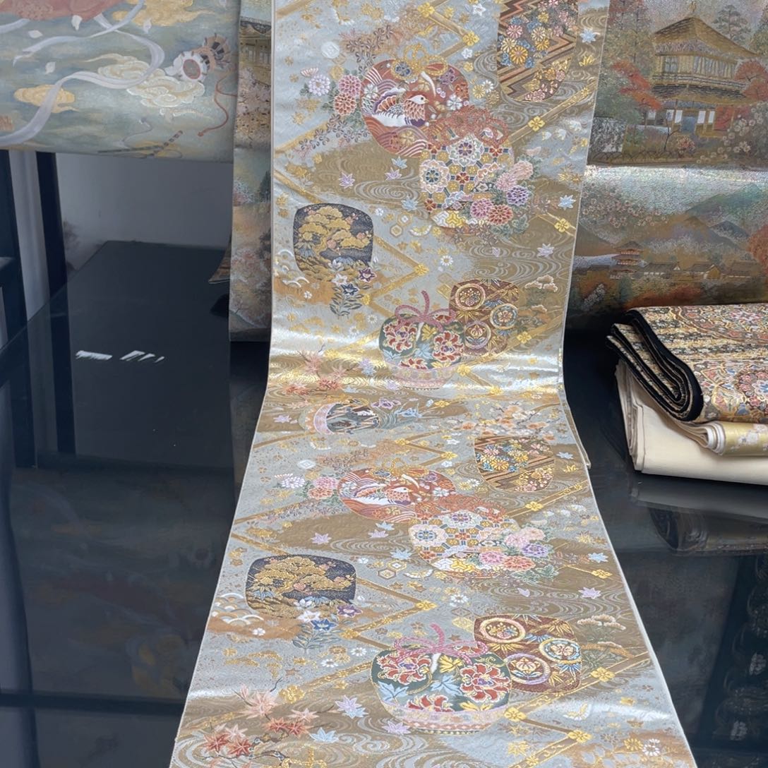 羽***翎织绣唐锦西阵织 1