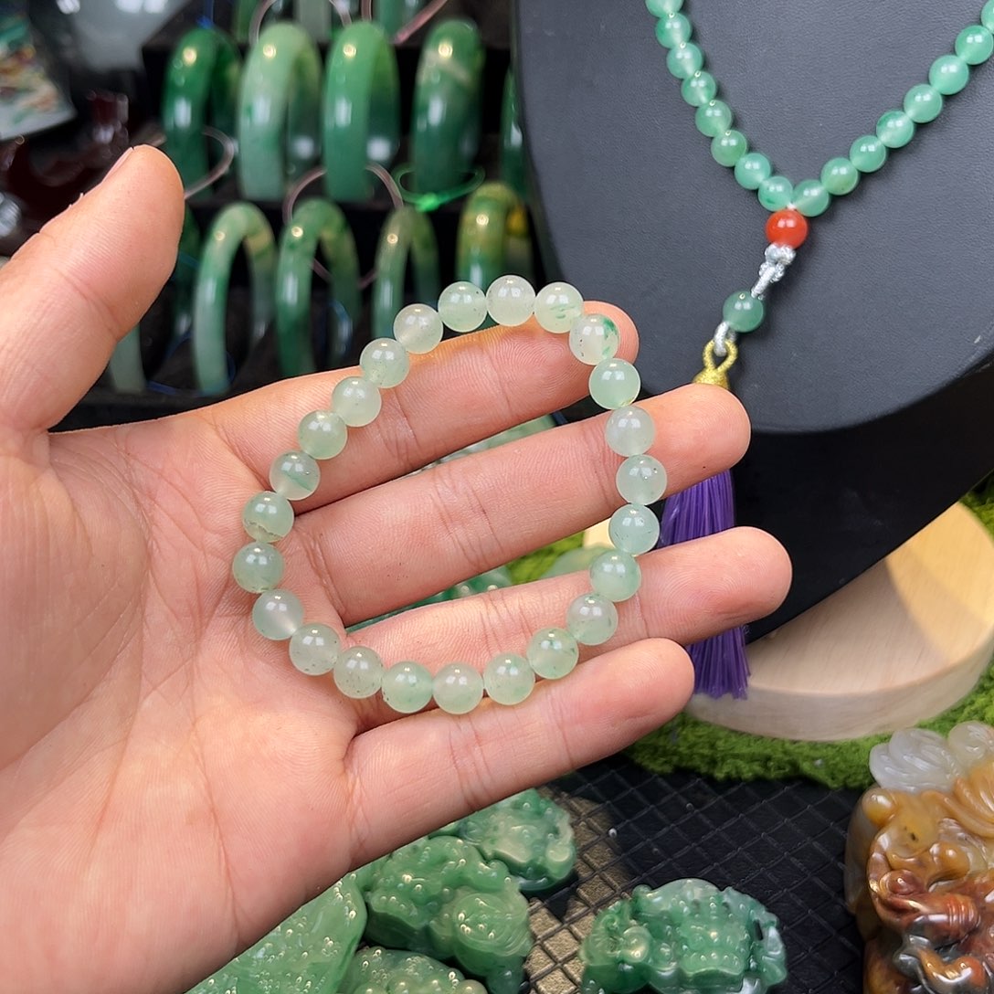 石英质玉未镶嵌手镯