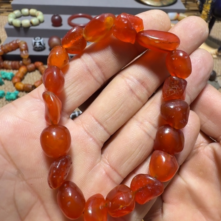 玛瑙/玉髓未镶嵌手链