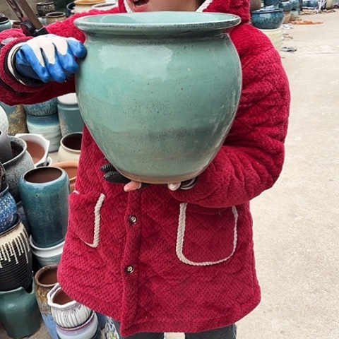 口26高26瑕疵盆子 