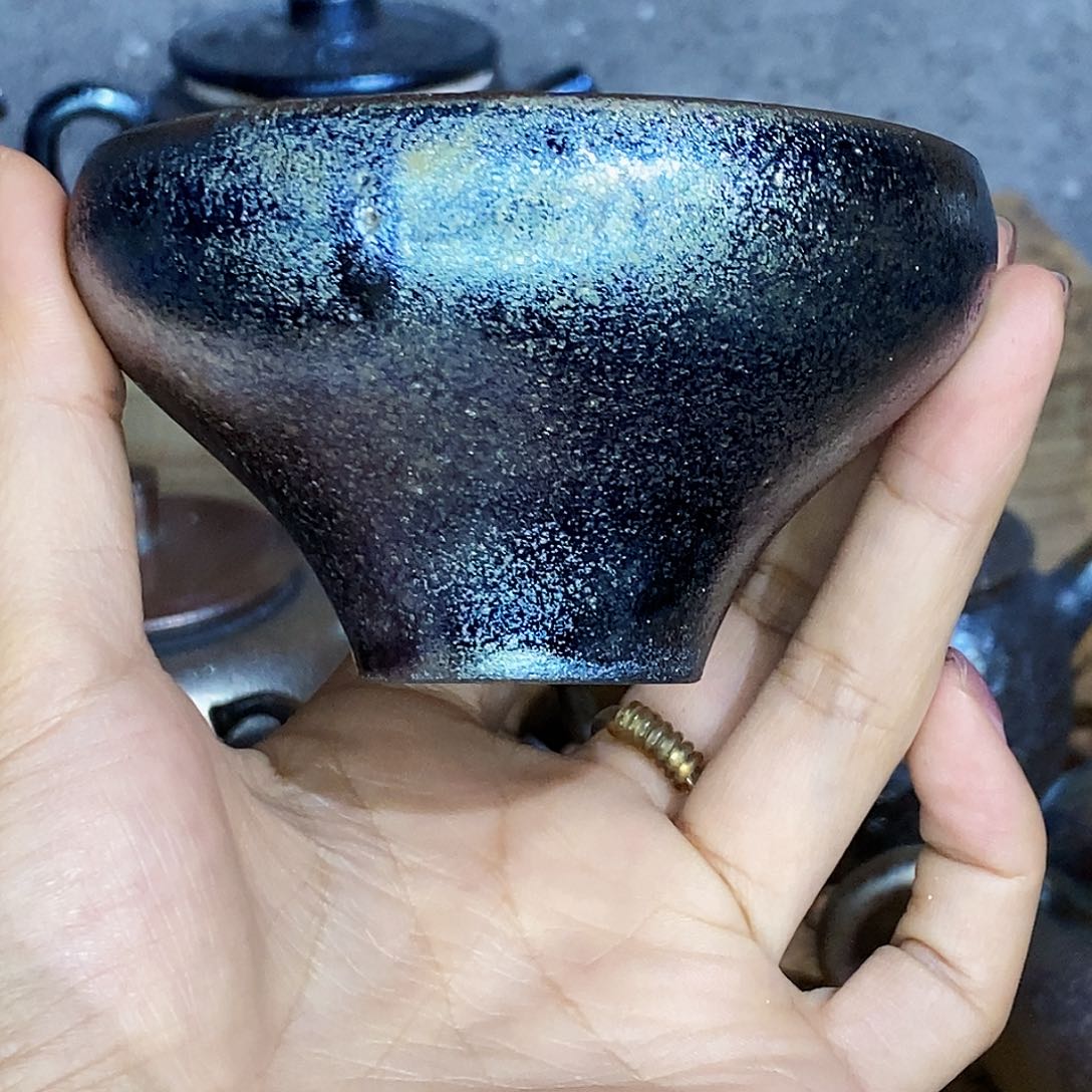 杯随****d云南建水紫陶柴烧