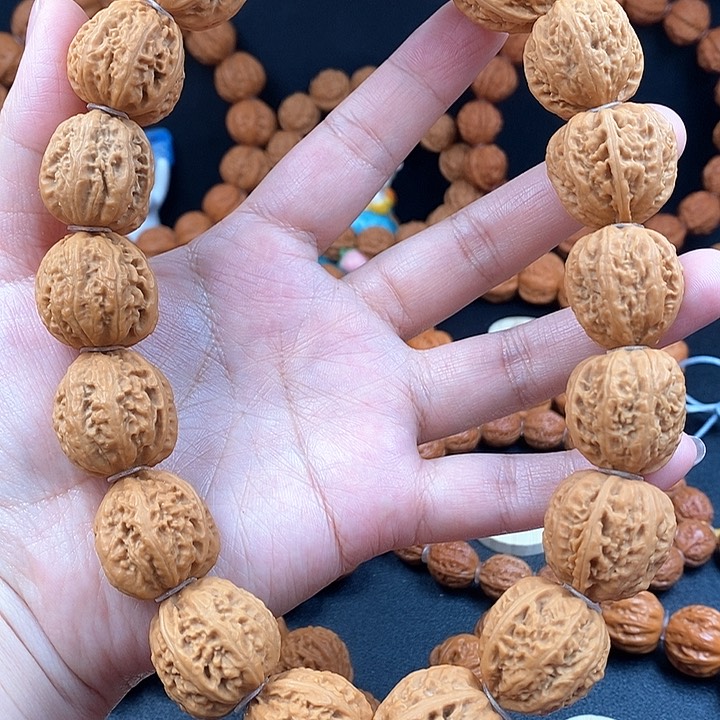 文玩核桃手串京八棱手持