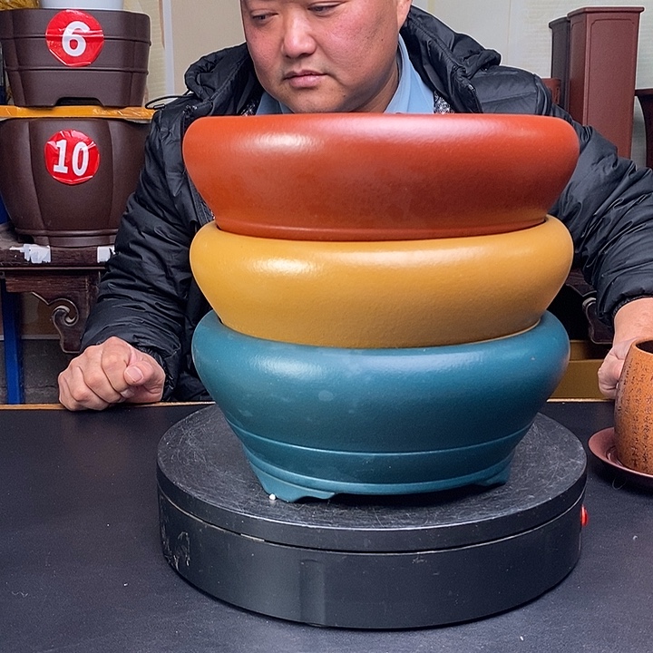 花盆紫砂货号一只三个