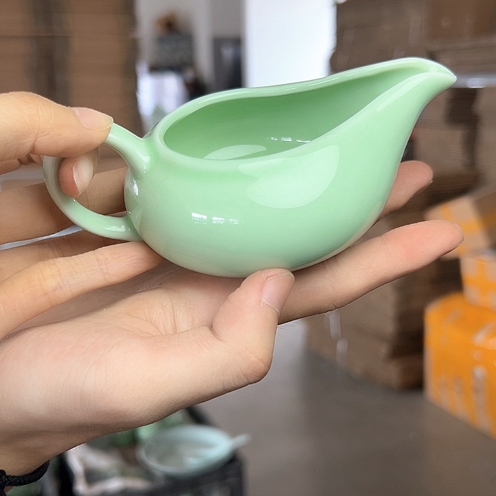 龙泉云间青瓷小米茶器