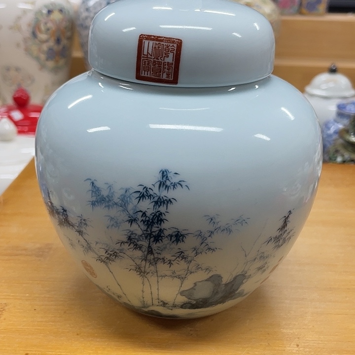 陶瓷罐茶叶罐密封罐储物罐