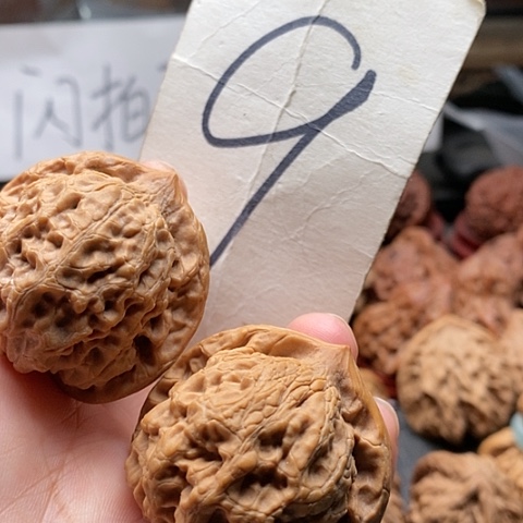 桃核吊坠40观音肚核桃