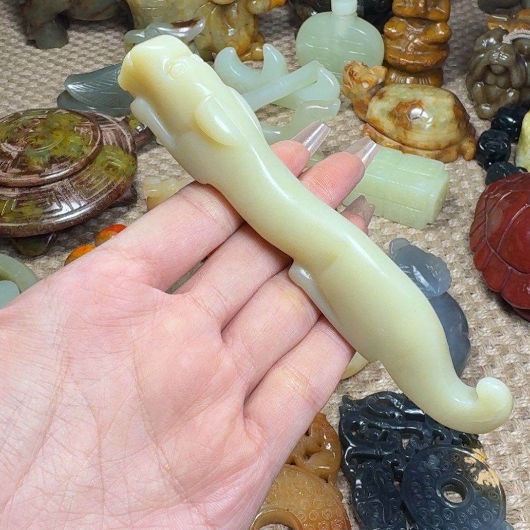 白玉菩提吊坠挂件