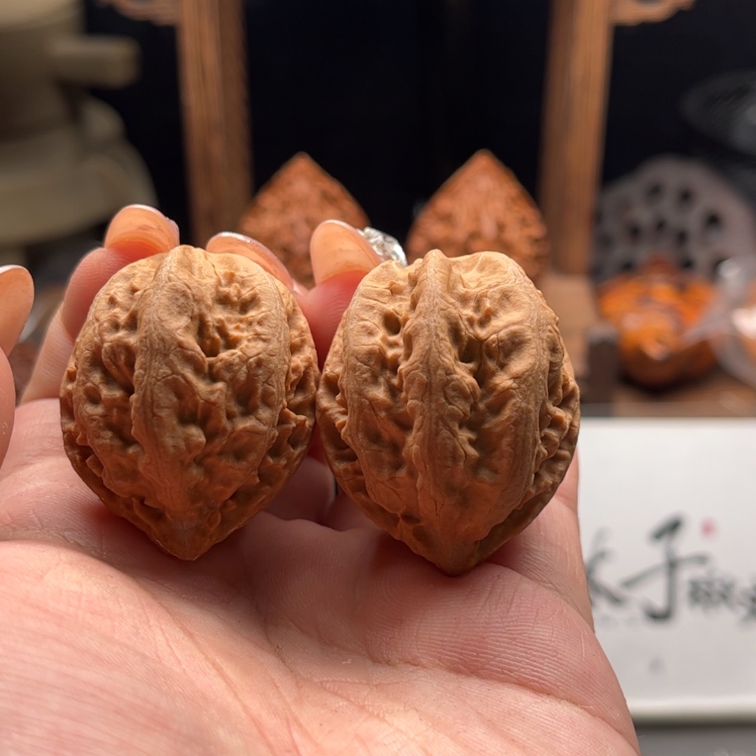 文玩核桃把件关东木子家楸大胖27