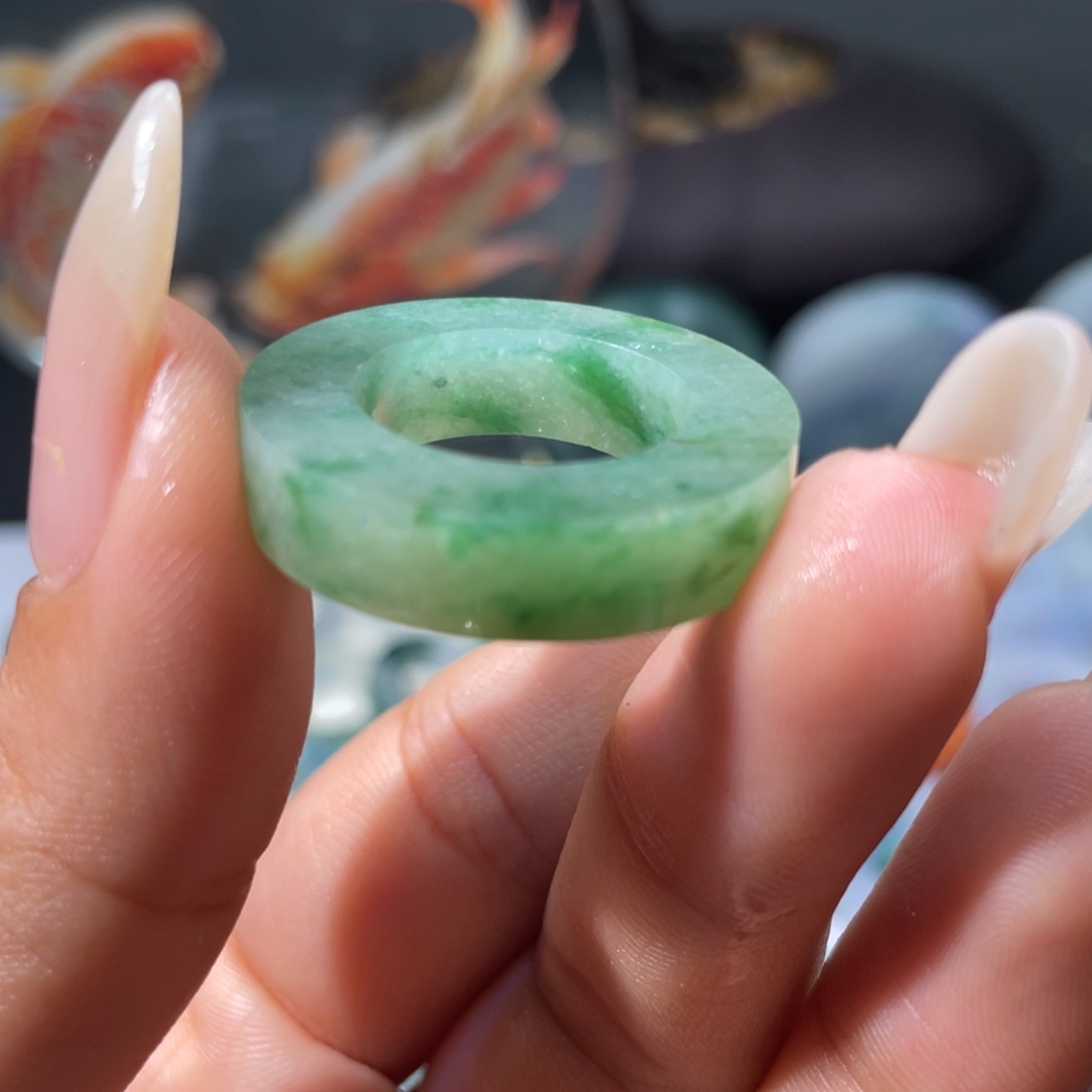 定制翡翠未镶嵌天然翡翠15-26圈