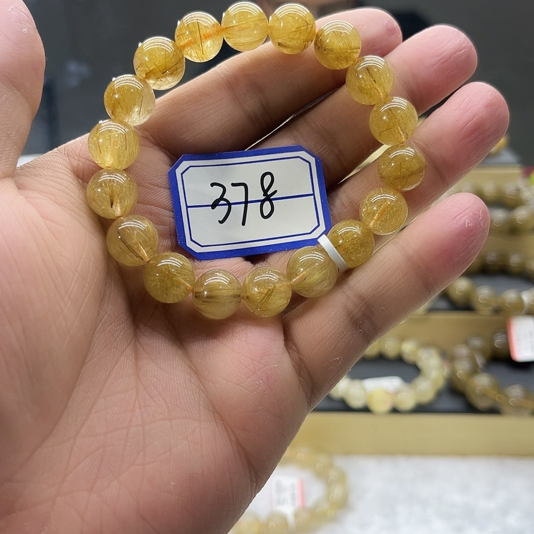 水晶手链未镶嵌古*晶莹剔透