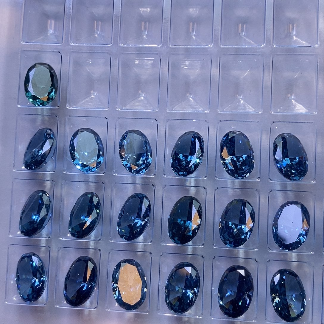 9*11 1颗锆石（处理）冰花切