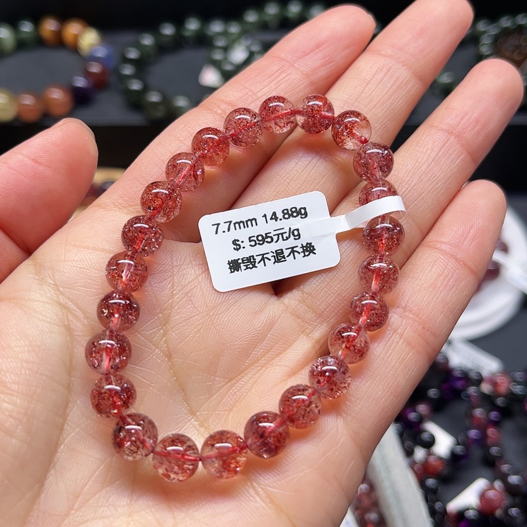 水晶手链未镶嵌手链