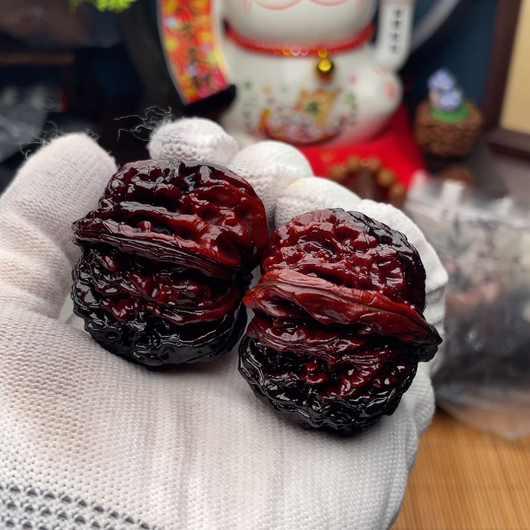 吊坠文玩核桃楼漏