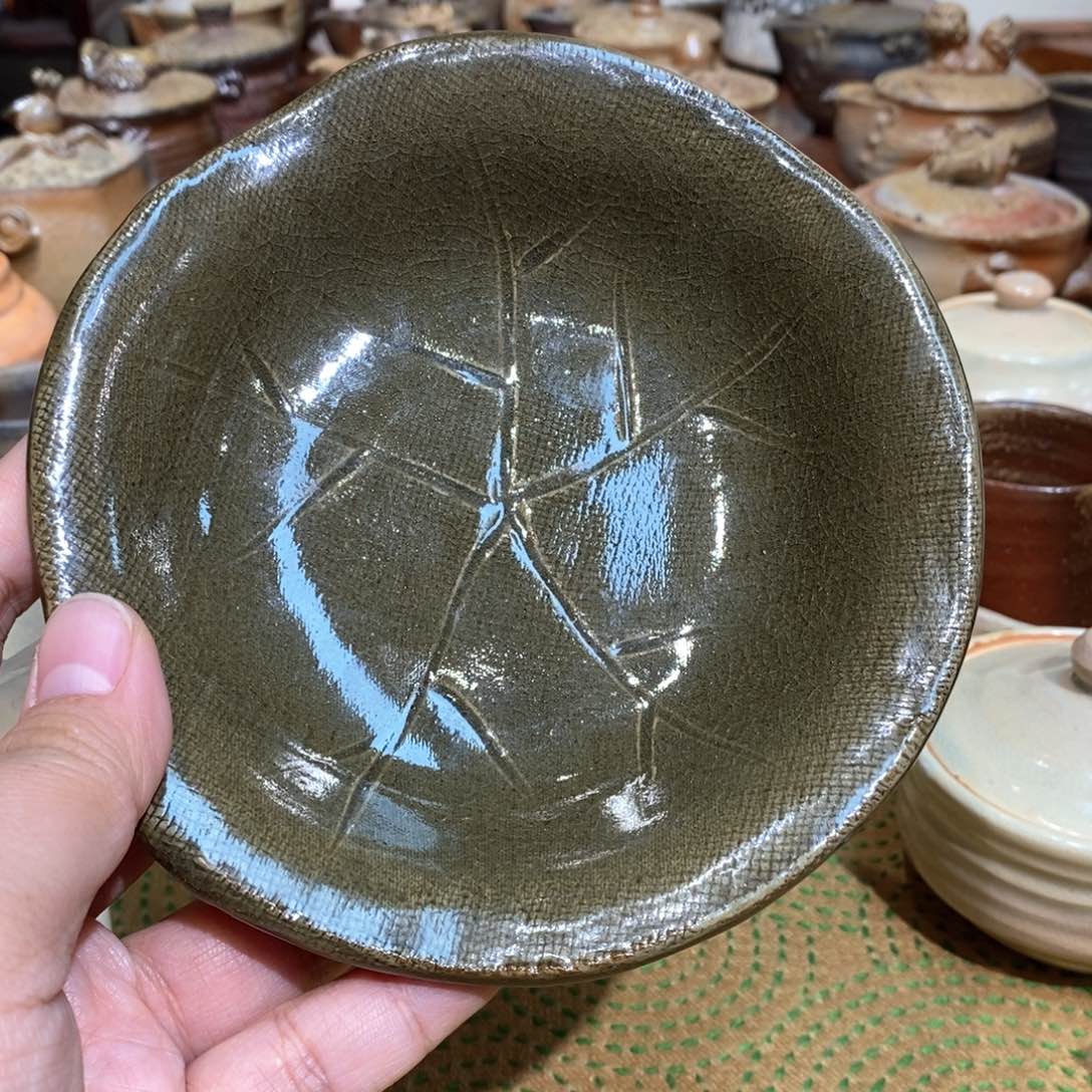 柴烧侘寂粗陶茶具