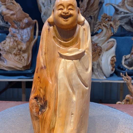 柏木（崖柏）根雕摆件