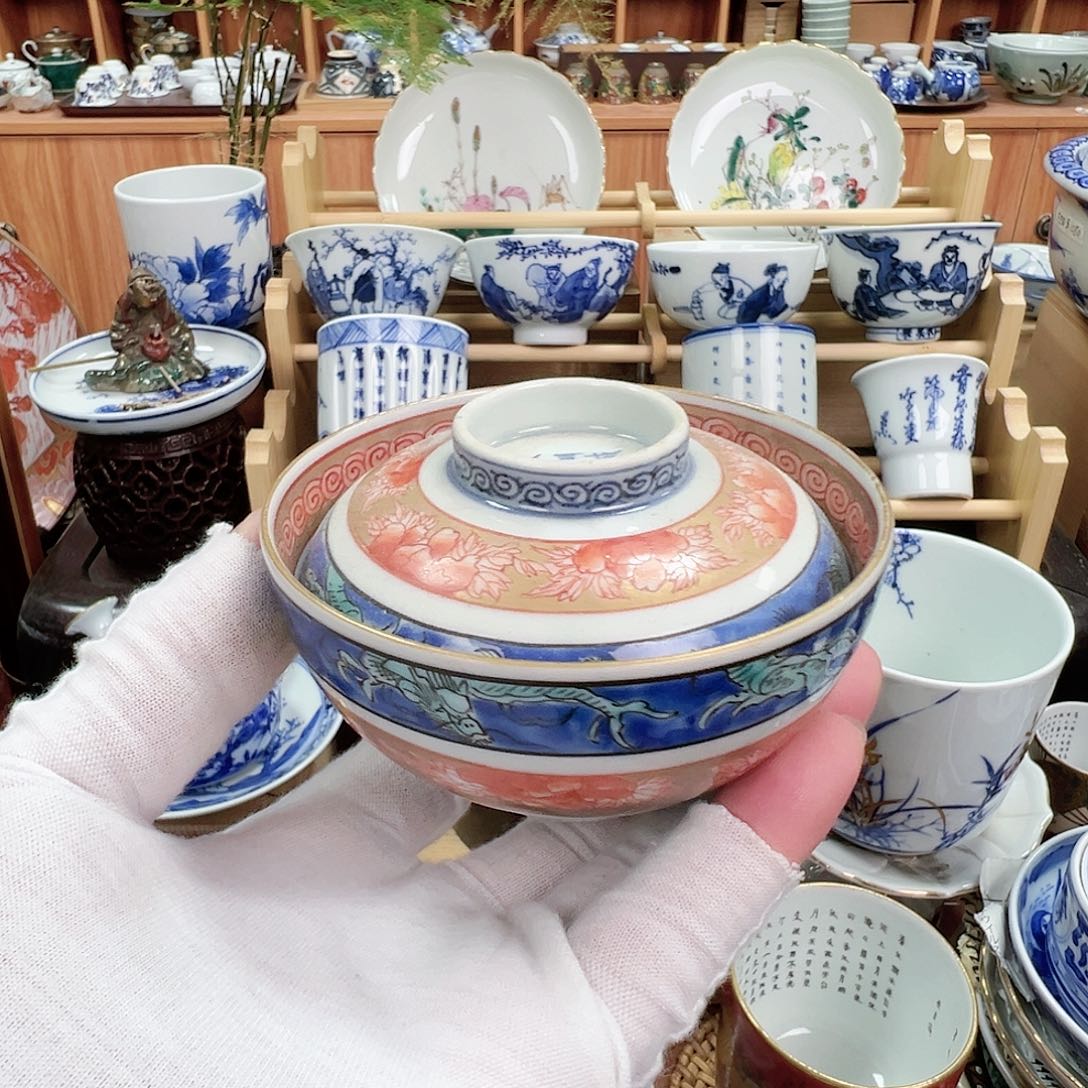 柴窑茶具茶杯茶壶盖碗