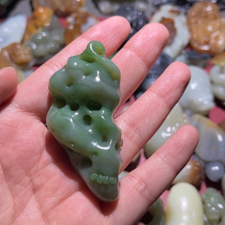 和田玉挂件未镶嵌