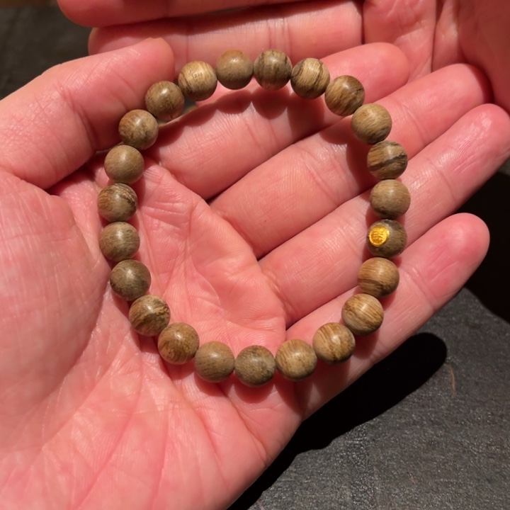 沉香吊坠达拉根沉香手串