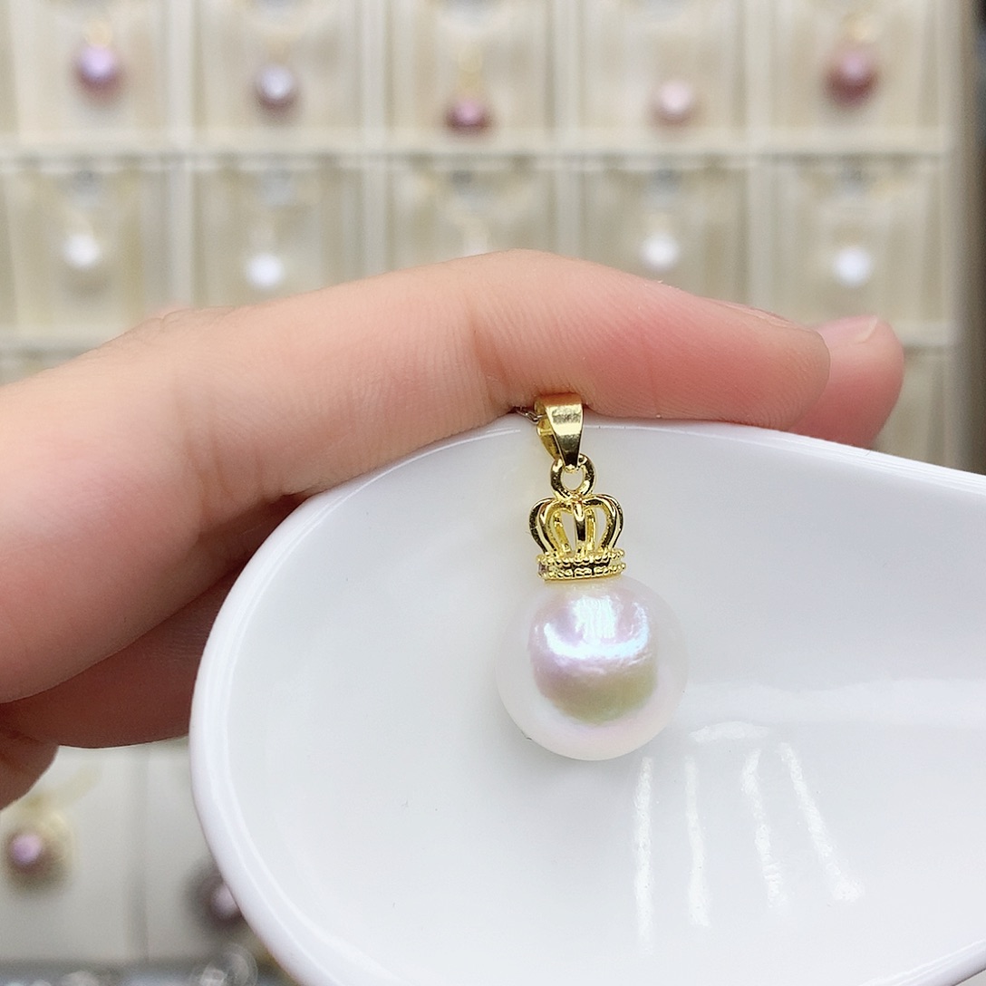 淡水珍珠颈饰合金