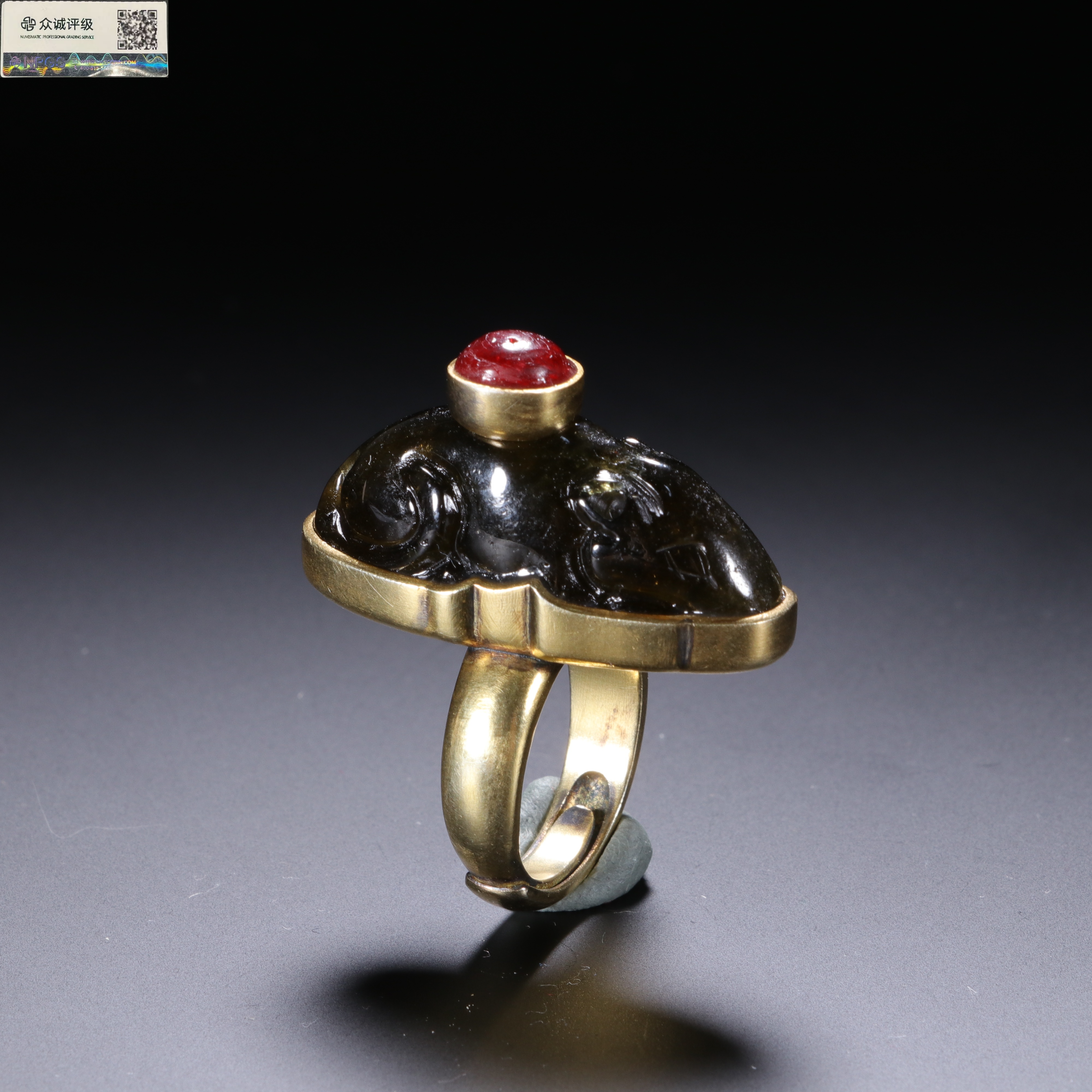 1119065/博古通今/集古藏今/碧玺戒指/古董首饰