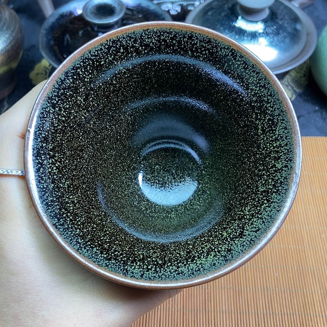 茶盏伊伊建窑建盏茶器412