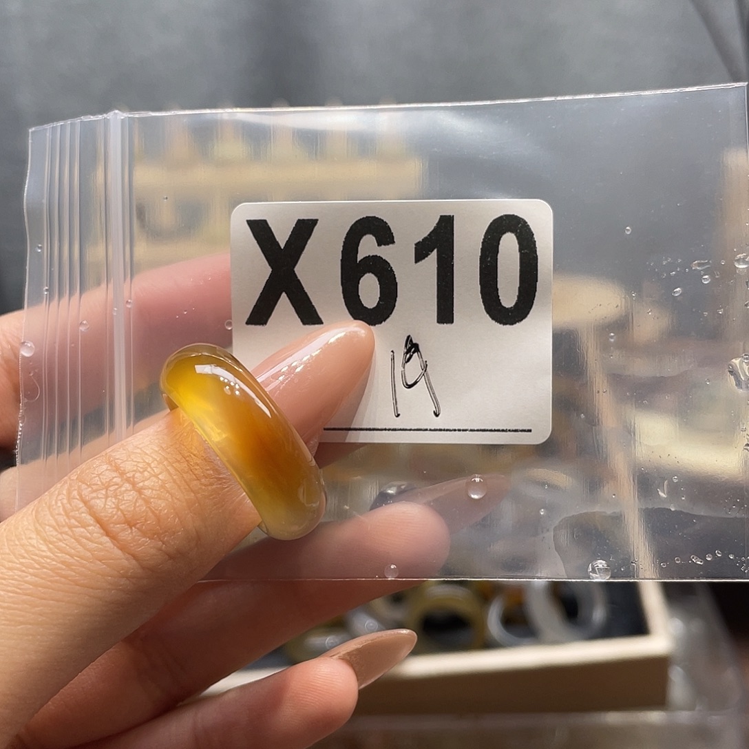 玛瑙/玉髓未镶嵌戒指610