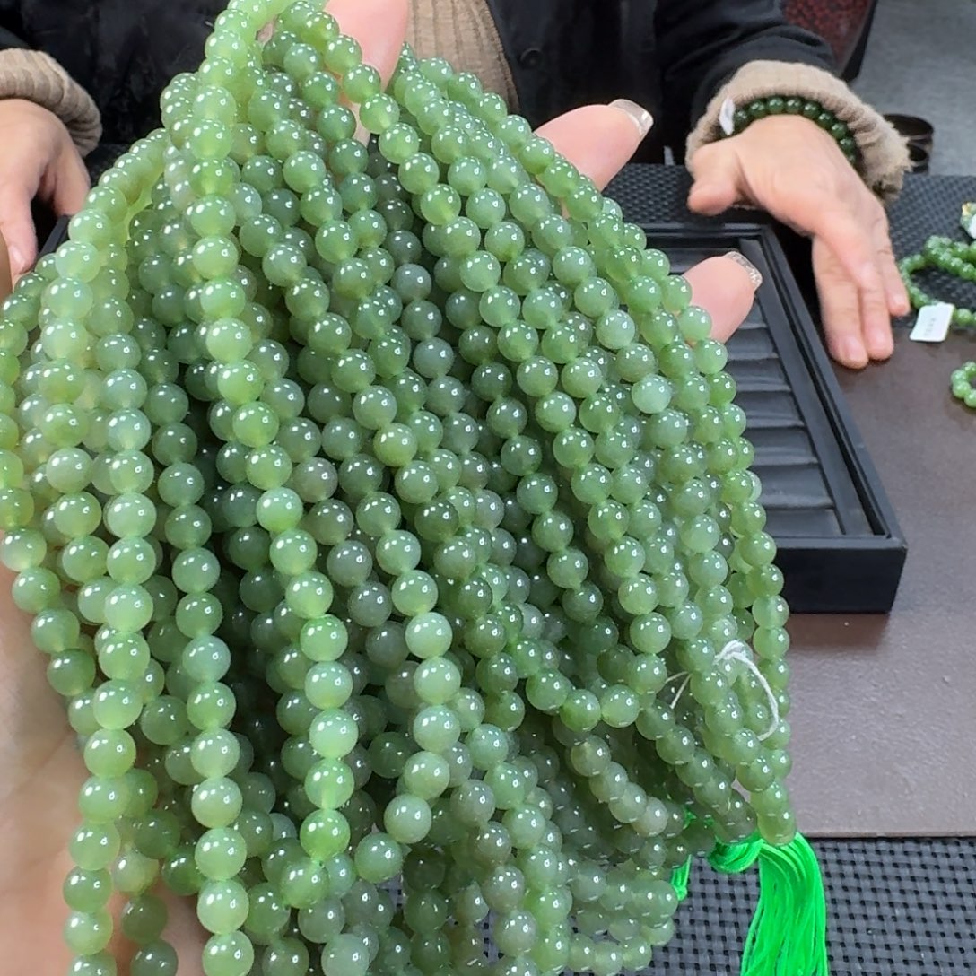 和田玉（碧玉）未镶嵌颈饰发其一6