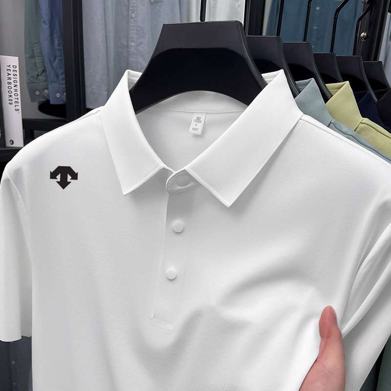 迪家奥特莱斯折扣清仓男士夏季新款短袖Polo衫商务休闲翻领T恤