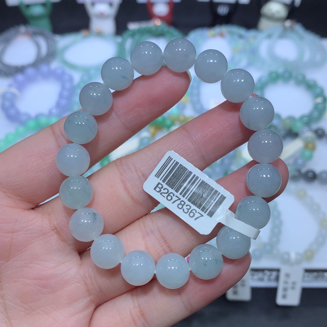 翡翠未镶嵌手串天然