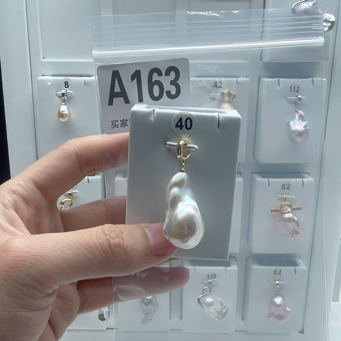 颈饰合金淡水珍珠