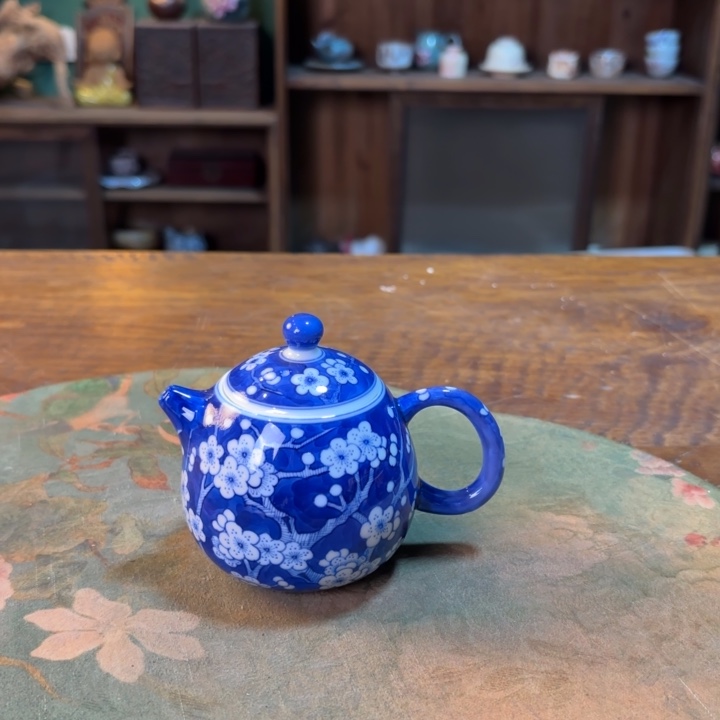 柴烧纯手工手绘陶瓷