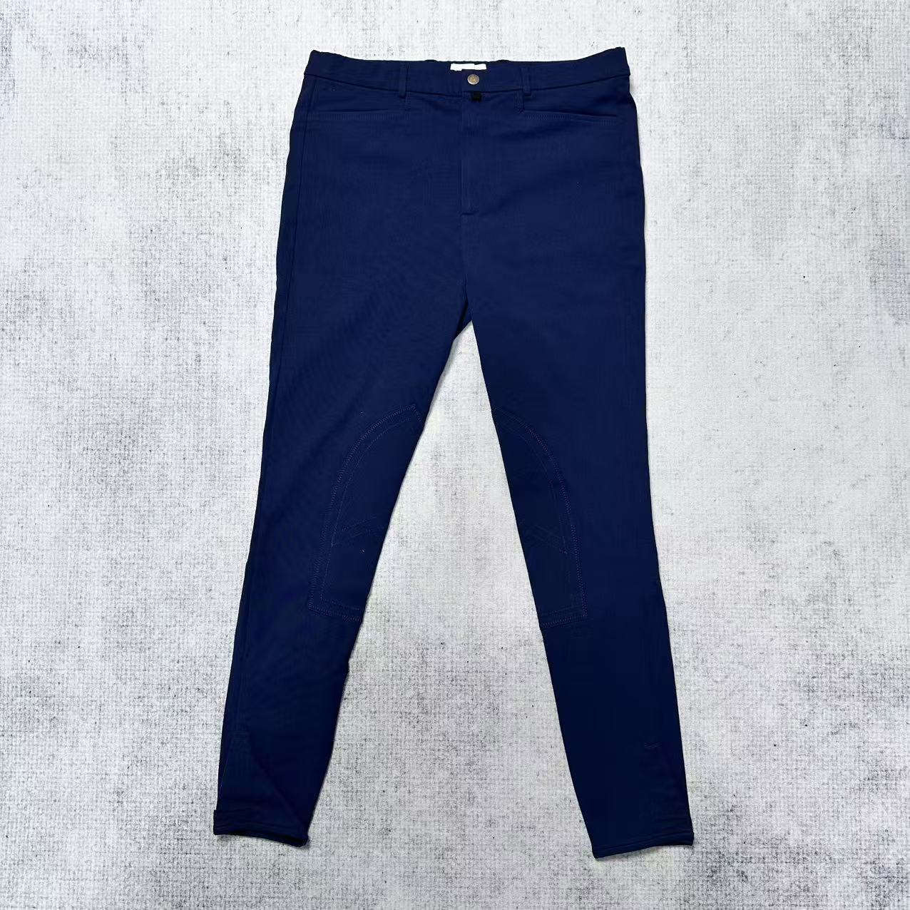 99新 GUCCI/古驰 纯色休闲裤/48码/腰围带弹力