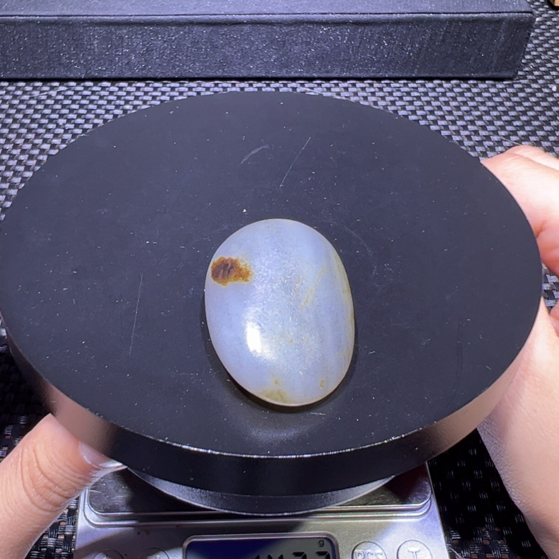 吊坠(不含链)未镶嵌和田玉（子料）30-77