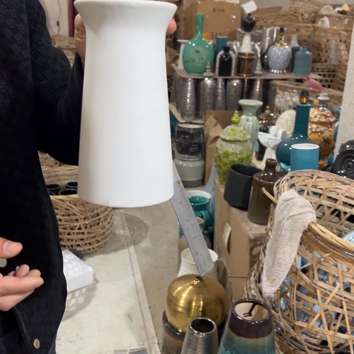 摆件高20口9公分微瑕捡漏划痕