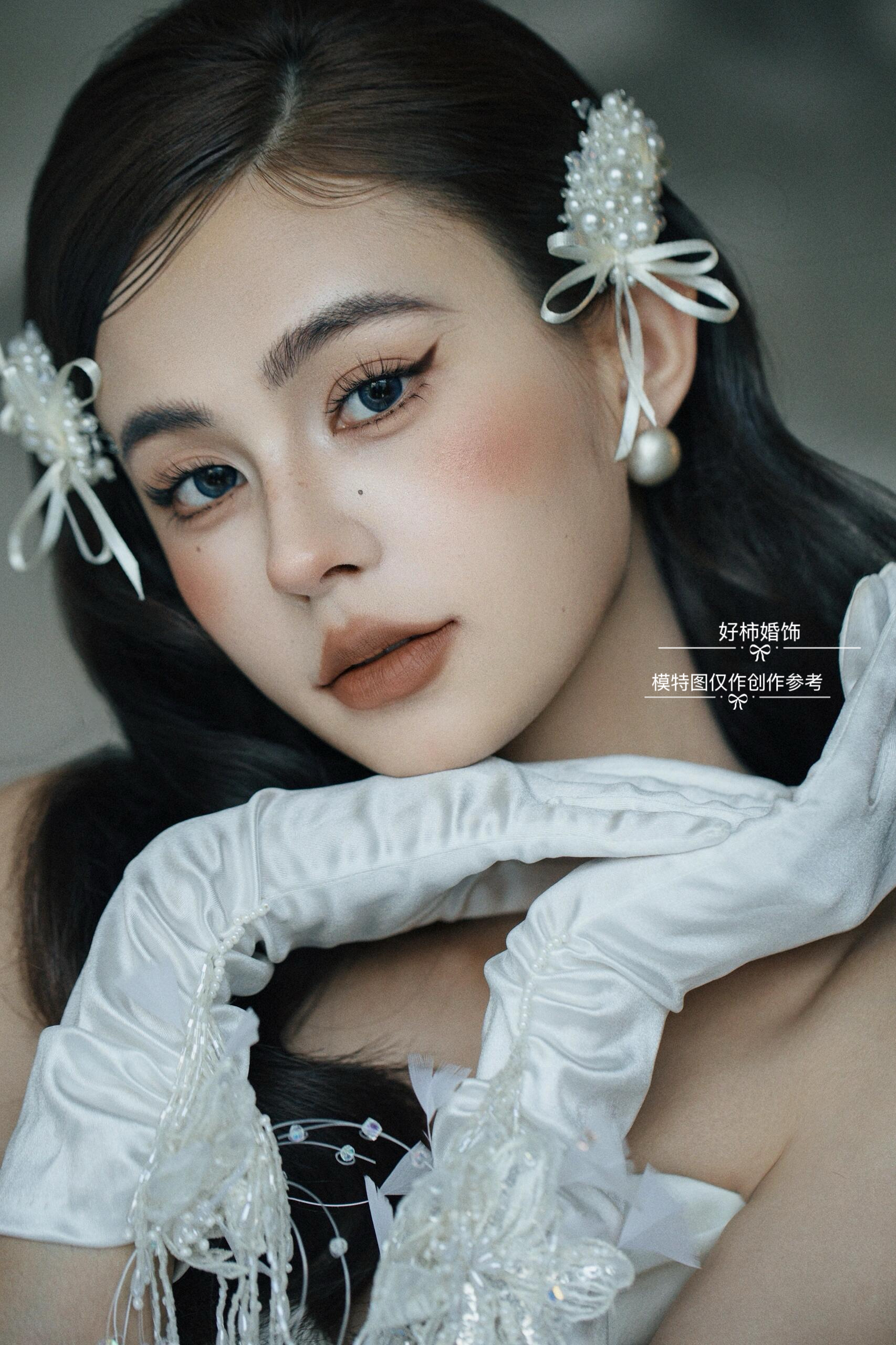 好柿｜334康康造型同款MIU系女孩礼服发夹