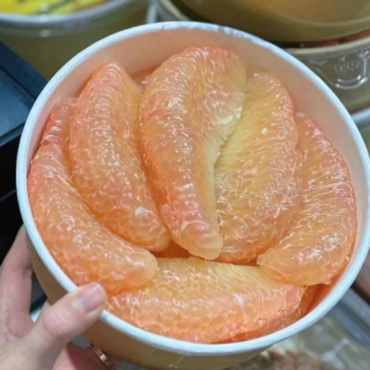 泰国翡翠柚可剥盒2斤左右