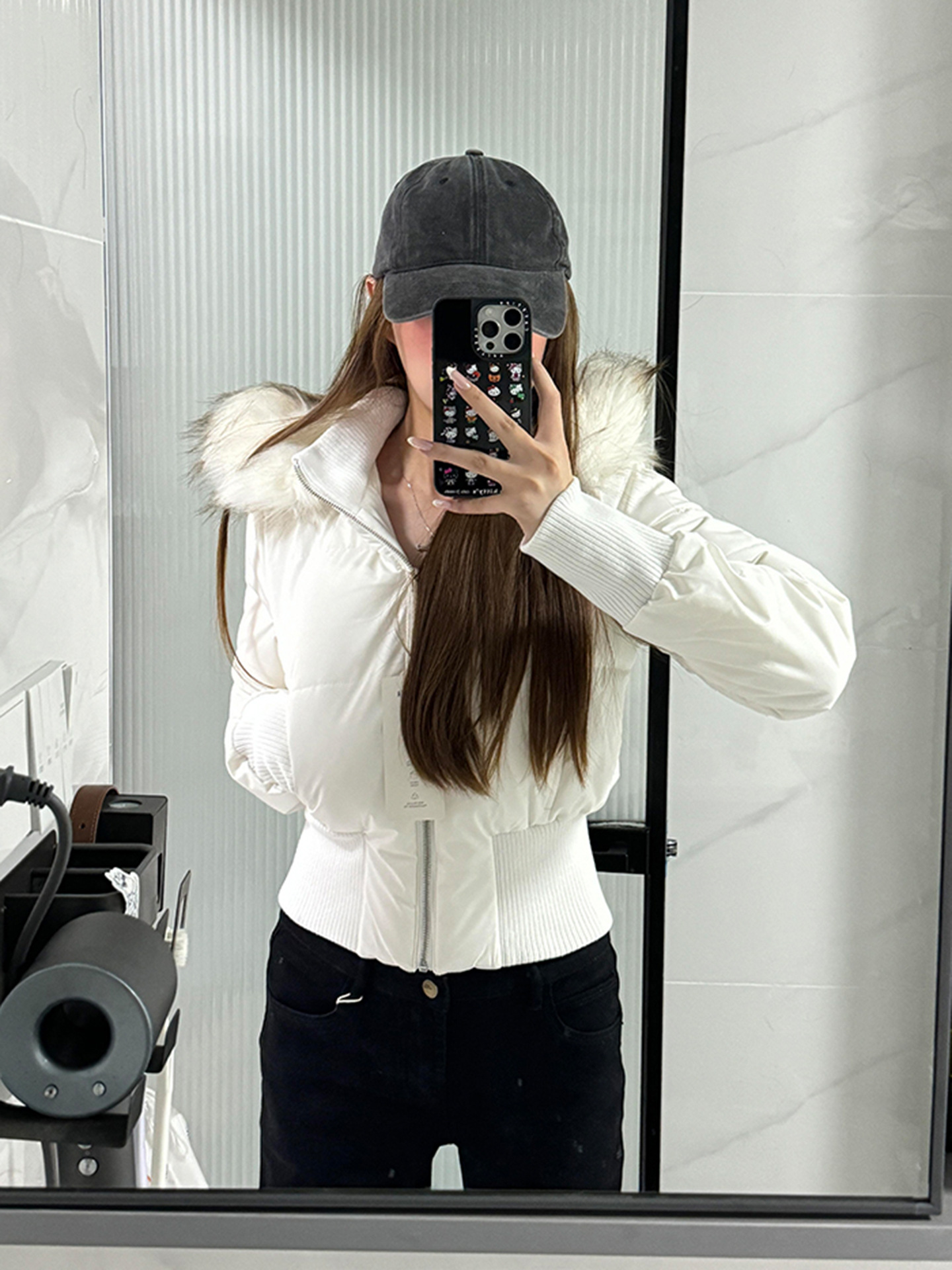 小海鸥韩系甜美棉服冬季新款棉衣收腰显瘦连帽外套小个子洋气穿搭