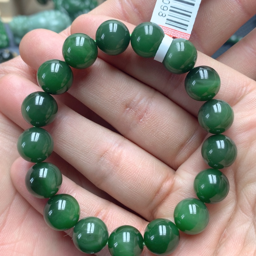 【闪购商品】和田玉（碧玉）手链未镶嵌