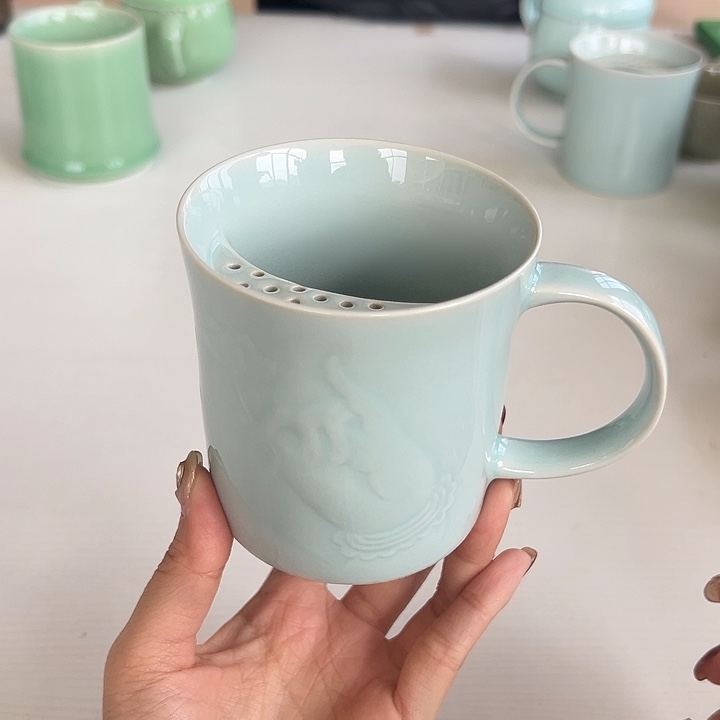 小米茶器龙泉青瓷