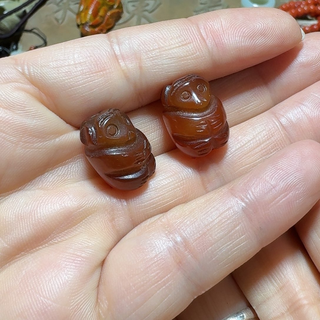 玛瑙/玉髓未镶嵌车挂