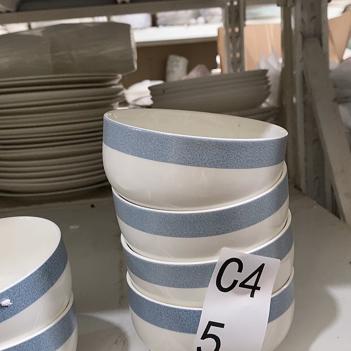 瓷六个饭碗c45平盘