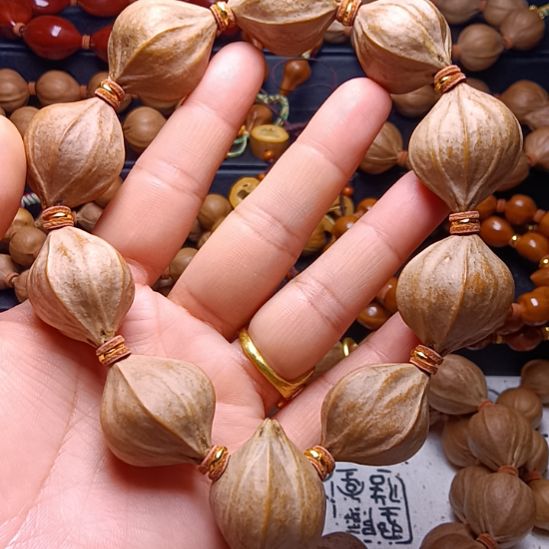 手串/手链橄榄核橄榄核手串铁核四花2.4