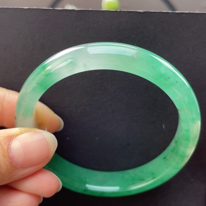 石英质玉未镶嵌手镯55-56