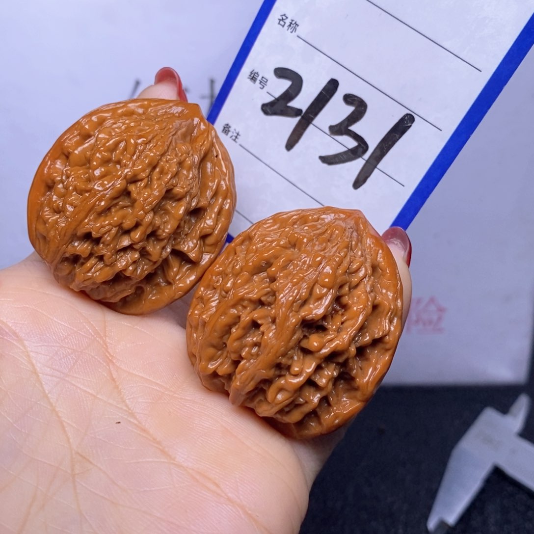 文玩核桃把件2131/38.5虎头