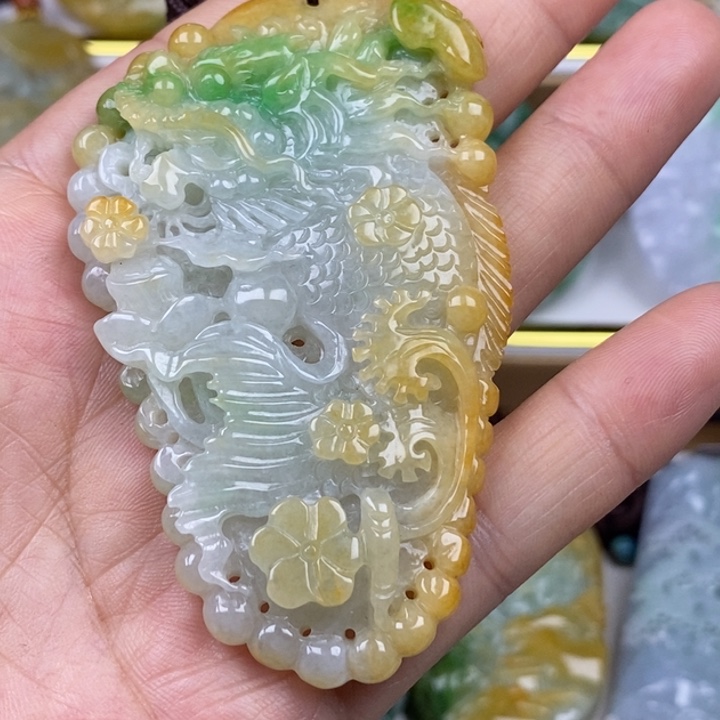 翡翠吊坠(不含链)未镶嵌